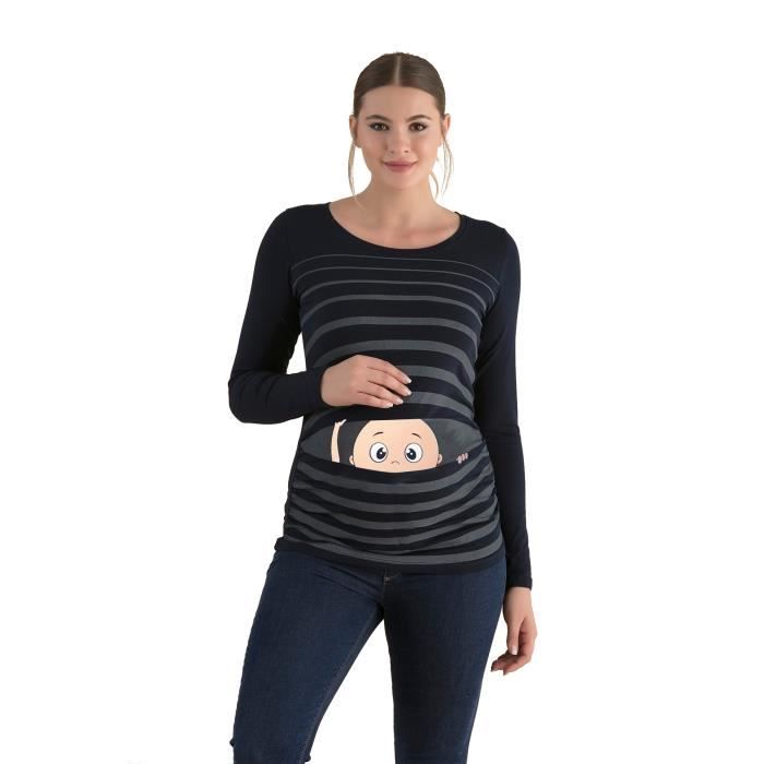 Womens Maternity T-Shirt M.M.C 
