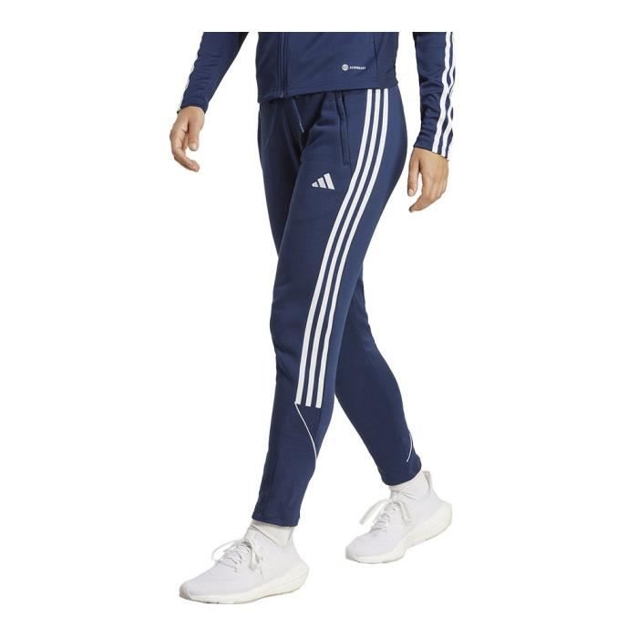 Pantalon de sport/legging - ADIDAS - Femme - Bleu/Blanc respirant pour  running adulte - Cdiscount Sport