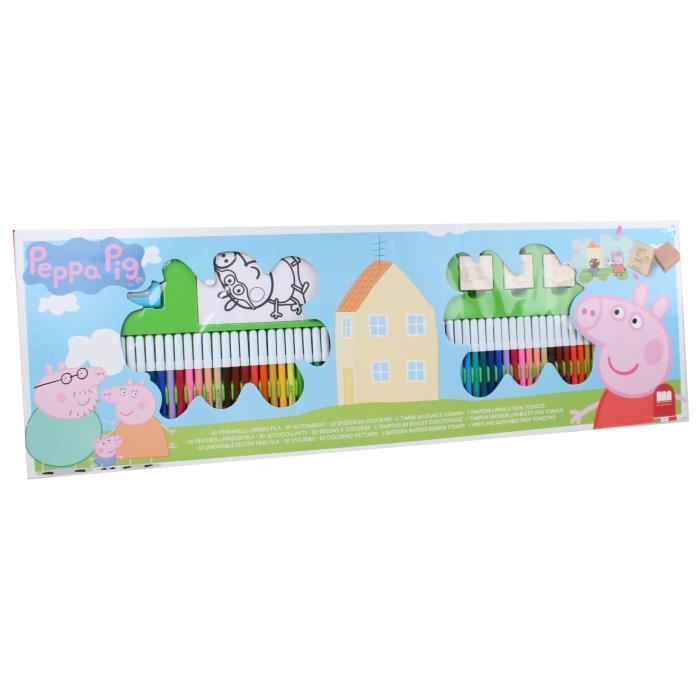 Multiprint Coloriage Peppa Pig 86 Pieces Cdiscount Jeux Jouets
