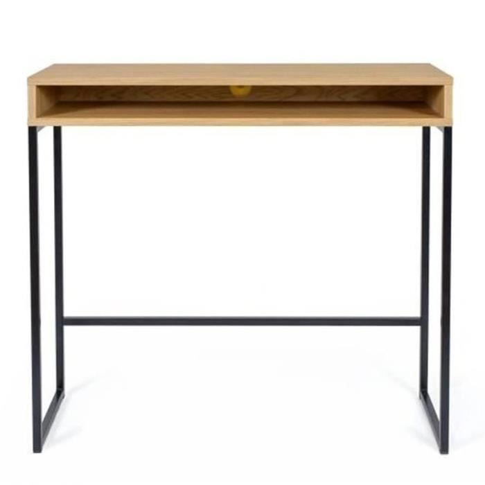 Bureau 100cm Chene Achat Vente Pas Cher