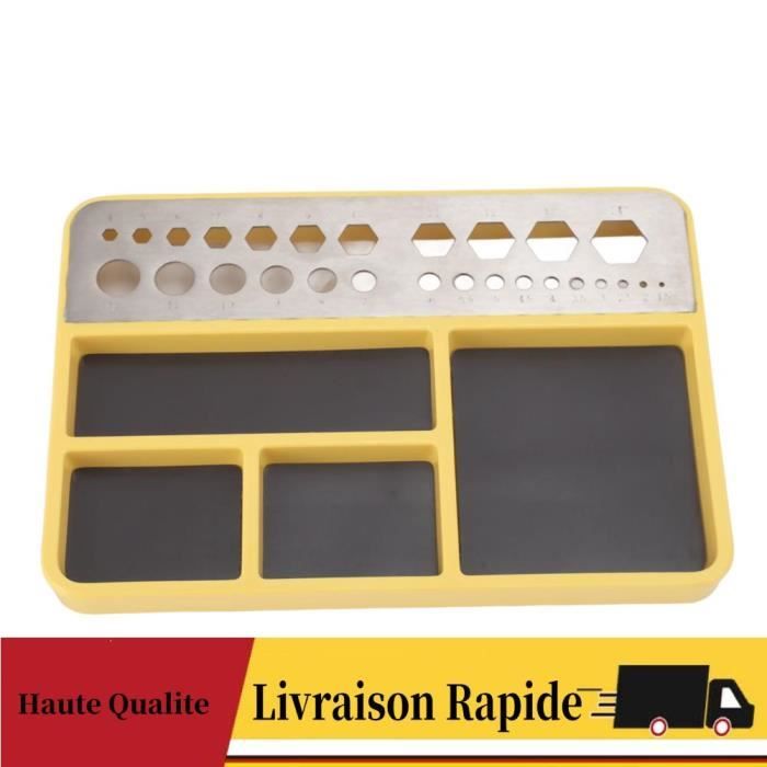 Bol Magnétique Pour Vis Et Écrous - Plateau Aimanté Portable - 3/4/5 Pouces - Atelier/Bricolage