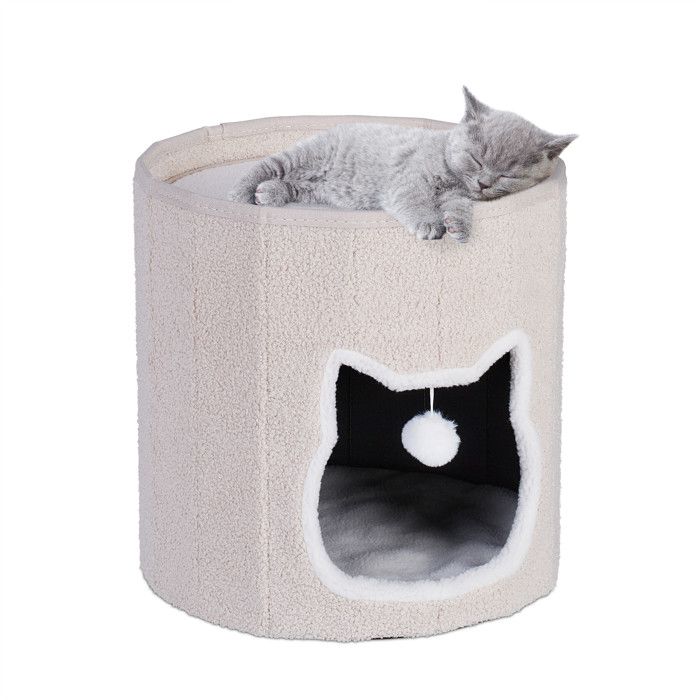 Comparer les prix de Niche beige pour votre chat - 10047873-0