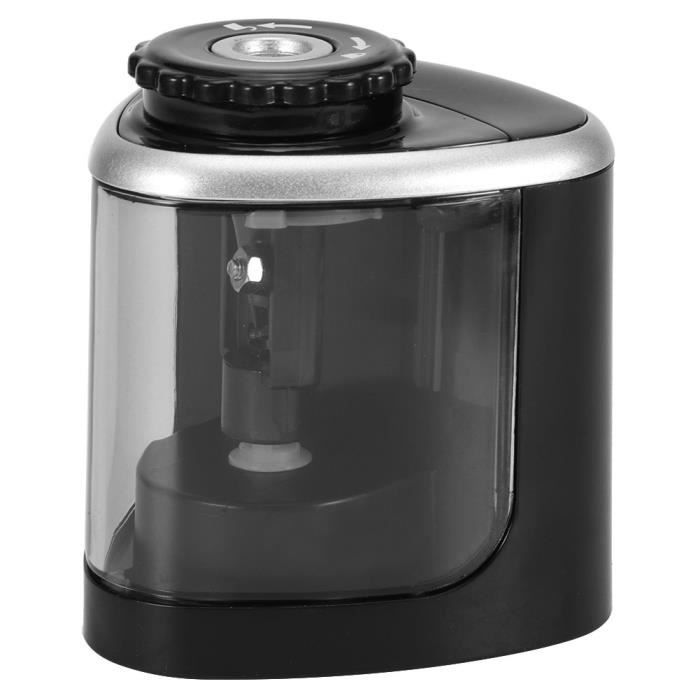 Taille-crayon électrique Avec Réservoir - Professionnel, Arrêt Automatique, Protection Surchauffe - Pour Crayons 6-12 Mm