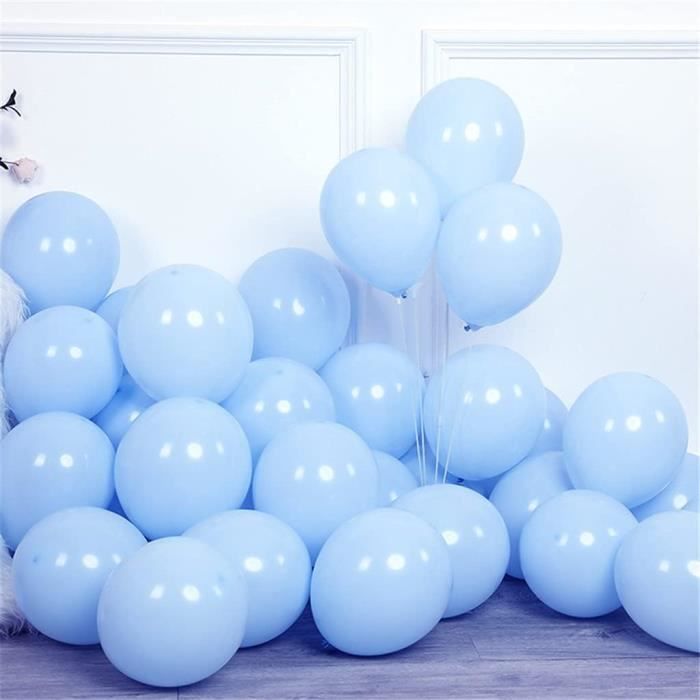 Giwnhvx Lot De 100 Ballons De Fête Colorés Pastel De 25,4 Cm Macaron