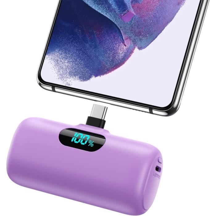Batterie Externe 25800 MAh 22.5W Power Bank USB-C PD3.0 QC4.0 - Charge Rapide IPhone IPad