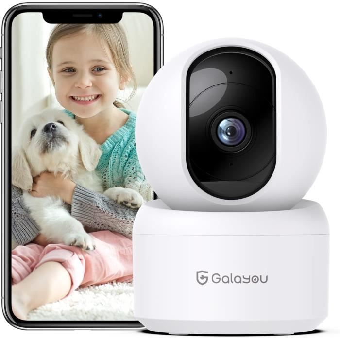 Camera Surveillance Wifi Exterieure Sans Fil Aosu Caméra De Surveillance Intérieure 2K Waln Pour Bébé - Caméra D' Intérieur - Détecteur De Mouvement - Vision Nocturne - Pivote à 360° - WiFi IP Caméras De Surveillance