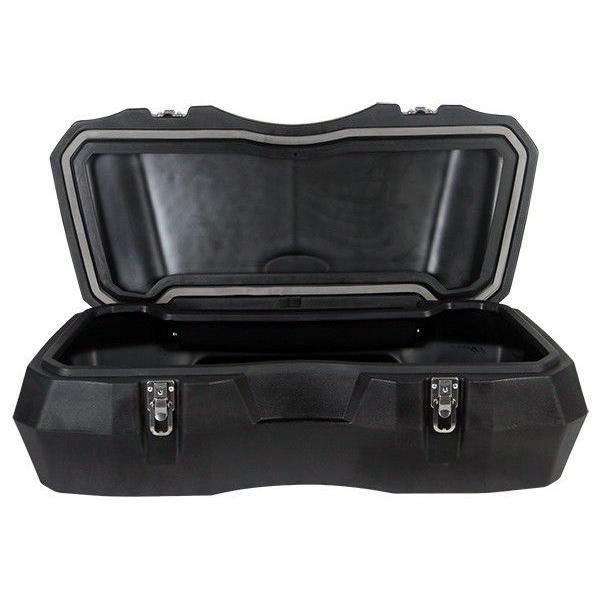 Top Case Coffre Arrière Pour Moto/Scooter - 38x32x26 Cm, Noir, En PP - Grand Rangement Pour Outils Et Affaires Personnelles