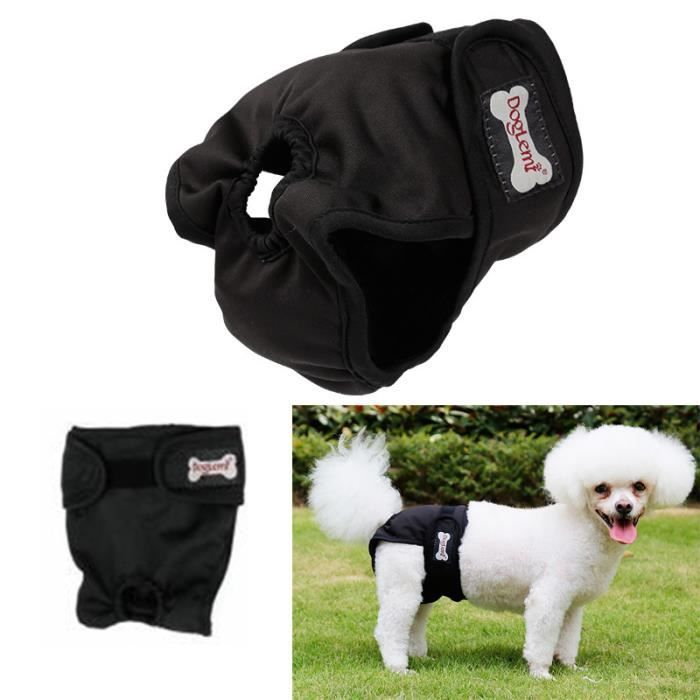 3pcs Couches Chien Femelle Culottes Hygienique Lavable Reutilisable Souffrant D Incontinence Pipi Protection Prevenir Harcelement Xs Achat Vente Couche Chaleurs 3pcs Couches Chien Femelle Cdiscount
