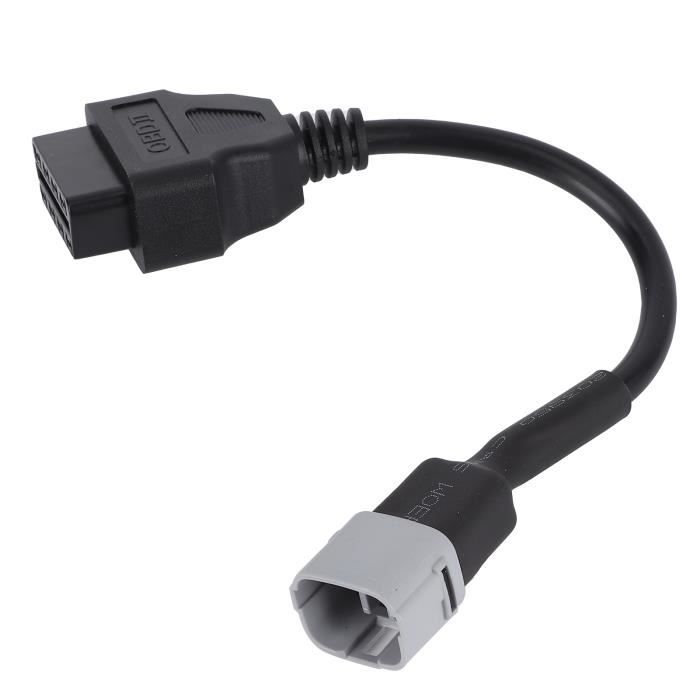 Adaptateur Faisceau 20 Broches Vers ISO Pour Autoradio - Installation Facile, Fils Codés Couleur - Longueur Câble 16 Cm