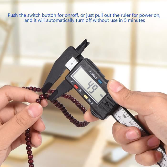 Jauge De Profondeur Numérique Pour Pneus FamilyMall - Pied à Coulisse LCD