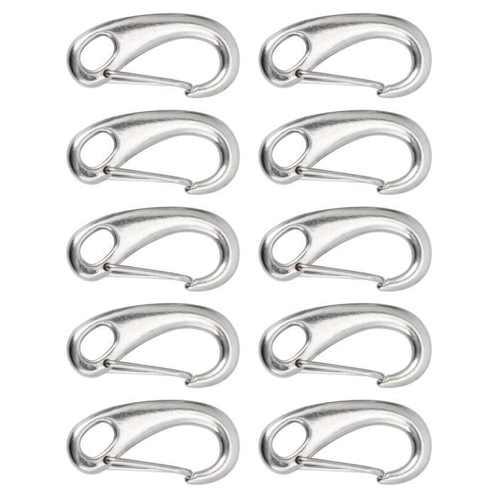 Vegena Lot De 6 Pinces C En Acier Inoxydable 304 Heavy Duty C Clamp Avec Larges 1078014