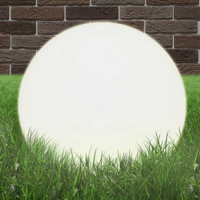 vidaXL 2x Lampe à LED sous Forme de Boule Sphérique Terrasse Éclairage Jardin 50658