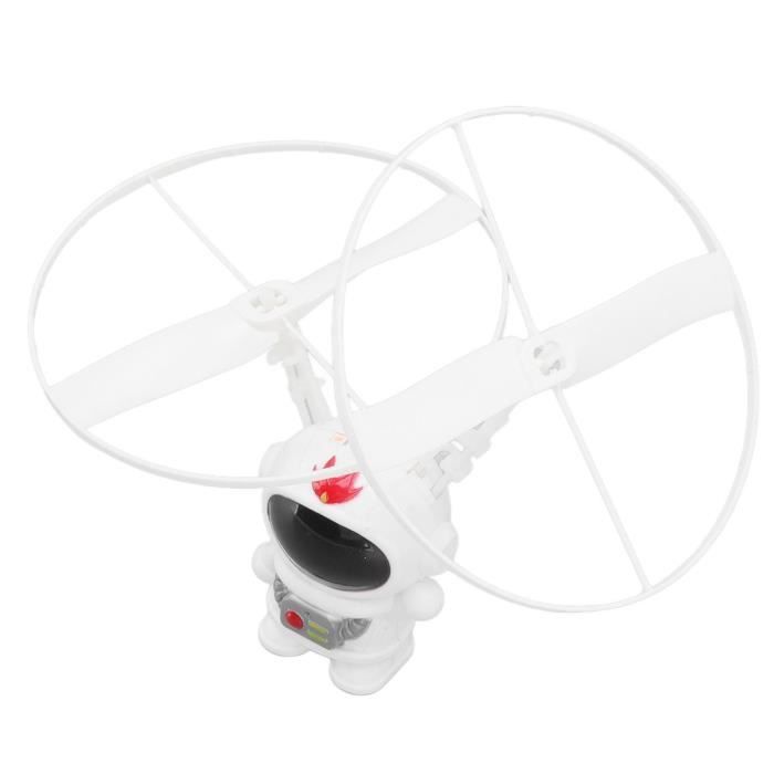 Astronaute Volant à Induction Infrarouge – Jouet Drone Avec LED, Détection D’Obstacles, Cadeau Enfant (Bleu)