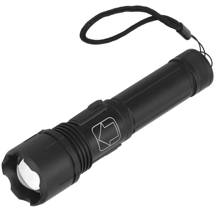 Torche Lampe de Poche LED USB Rechargeable (Pile Rechargeable incluse ... pas cher