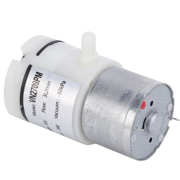 Pompe à Vide DC 6V 3L/min - 3 Pièces Pour Aquarium, Fontaines, Irrigation - Pompe à Membrane Silencieuse