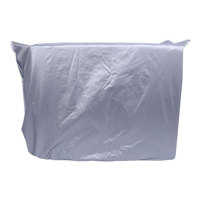 Housse Pour Climatiseur Extérieur Toutes Saisons - Taille 2P (96x40x70 Cm), Feuille D'aluminium, Avec Sangle