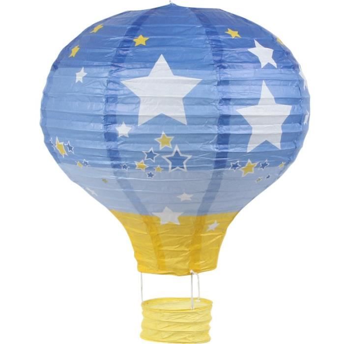 FANSU Ciel Étoile Imprimer Lanterne Papier, 6/8 Pcs Lanterne En Papier