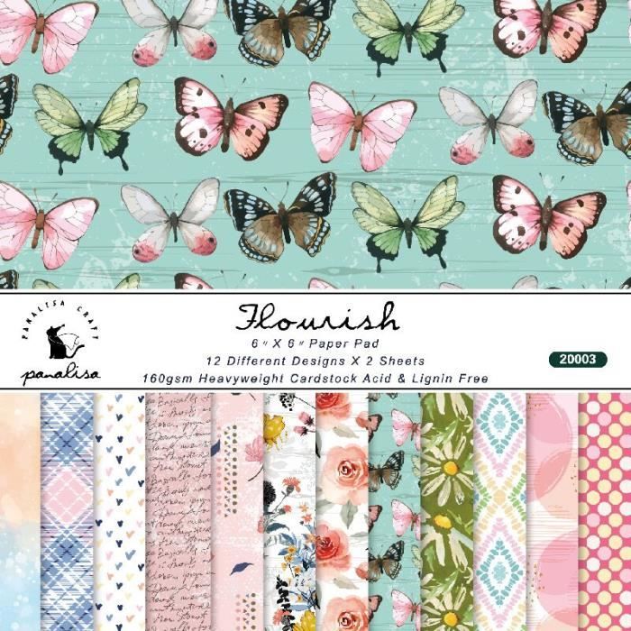 Papier Vélin Artisanal Martha Stewart - 2 Paquets (47 Feuilles) - Translucide 21,6x28cm (8.5x11") - Neuf
