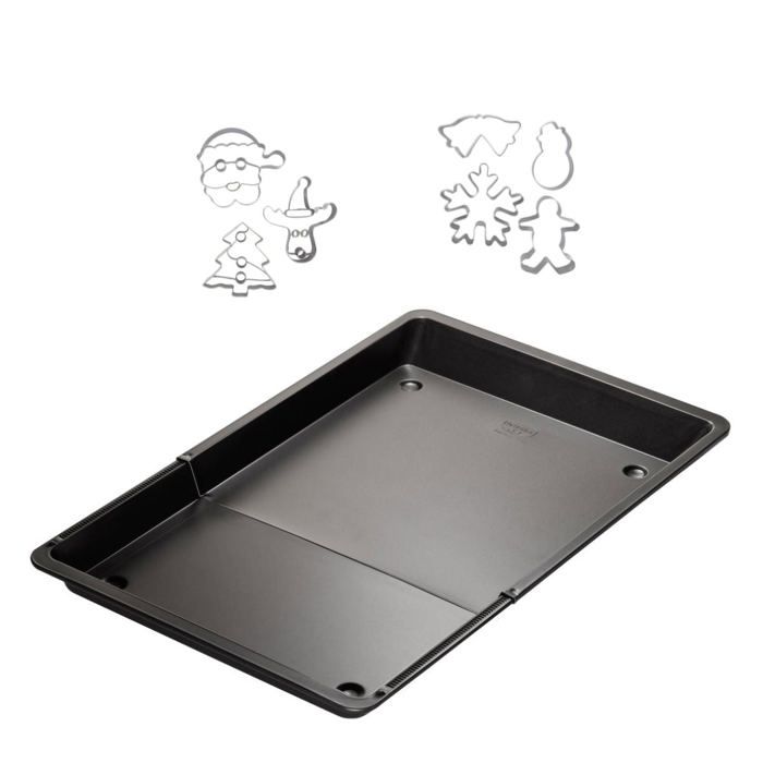 Plaque de cuisson four extensible de 37 à 52 cm Zenker Perfect Black + - Maison