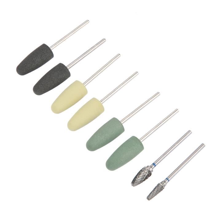 Kit De 8 Fraises Polissage Pour Résine Légère Durcie - Usage Dentaire - Neuf D'origine