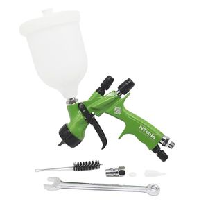 Pistolet à Peinture Avec Réservoir 2 Litres - Buse 1,8 Mm Pour Peinture, Vernis Ou Apprêt - 9