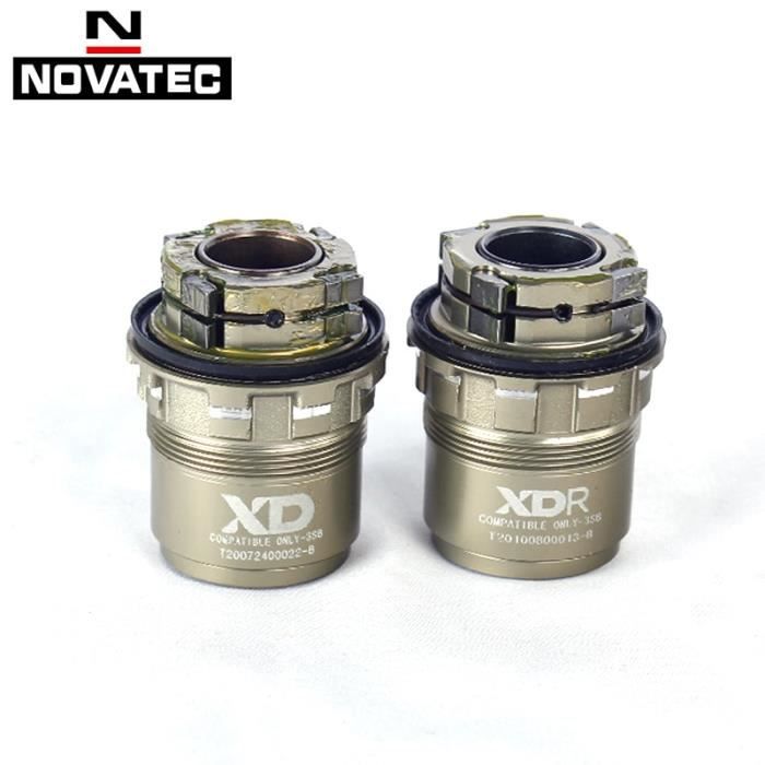 Corps De Moyeu NOVATEC Pour VTT - Compatible Cassettes 8/9/10/11 Vitesses, Noir - Montage Facile, Amélioration Transmission, Remplacement - 10
