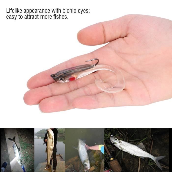 LEURRE DE PECHE,12--Leurre Méné Flottant Rigide Avec Hameçon Pointu