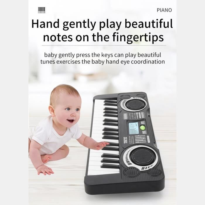 Piano à clavier - DILWE - 37 touches - Portable - Électronique ...