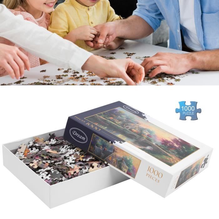 Puzzle de 1000 pièces pour adultes, affiches de voyage vintage Bamburgh Angleterre, grand jeu d'art pour adultes et adolescents (38 x 26 cm) - I1 Puzzle de 1000 pièces pour adultes, affiches de voyage vintage Bamburgh Angleterre, grand jeu d'art pour adultes et adolescents (38 x 26 cm) - I1