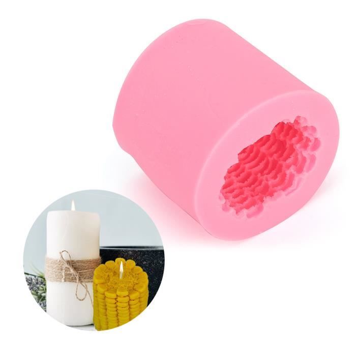 HURRISE Moule à Gateau Moule En Silicone Pratique, Moule à Bougie De Nettoyage Facile Non