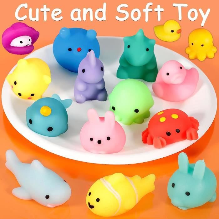 Mignon Squeeze Animaux Jouets, 30 Pièces Squeeze Toys Lot Mini Doux Squeeze  Anti-Stress Dinosaures Soulagement (Stochastique) - Cdiscount Jeux - Jouets