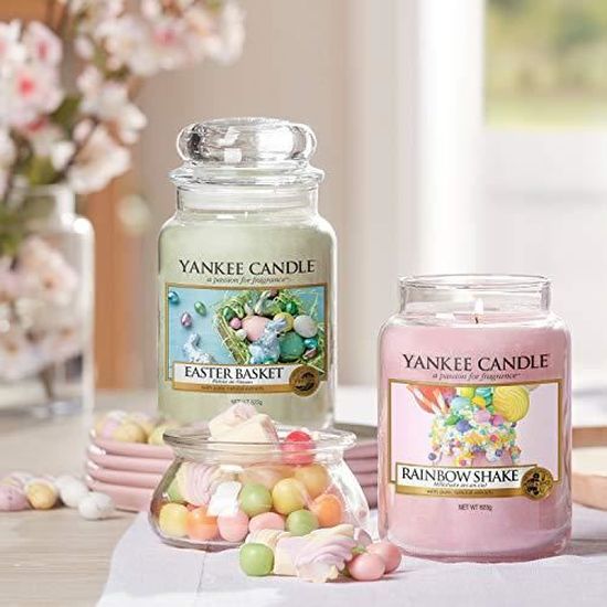 Bougie Parfumée Yankee Candle Amour D'hiver - Jarre Longue Durée 150h - Parfum Bois Crémeux Et Fraîcheur Hivernale