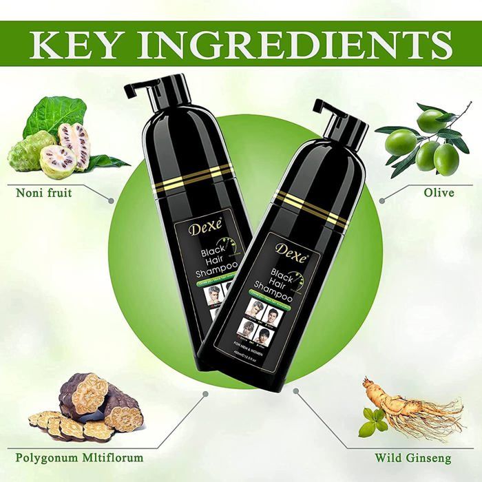 Pack De 5 Shampooings Colorants Indica Easy Noir Naturel – 25 Ml Chacun – Neufs