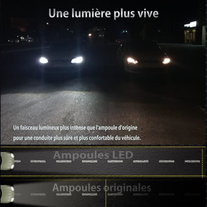 4 ampoules de voiture H4 - Équipement auto