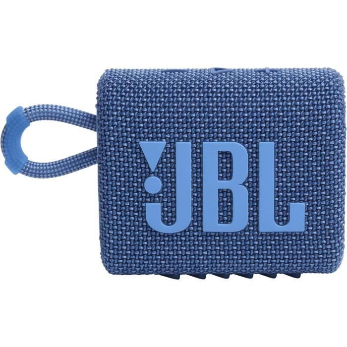 Enceinte portable étanche JBL GO 3 Eco Bleu - Cdiscount TV Son Photo
