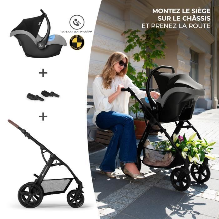 Poussette 3 en 1 Moov KINDERKRAFT : Comparateur, Avis, Prix