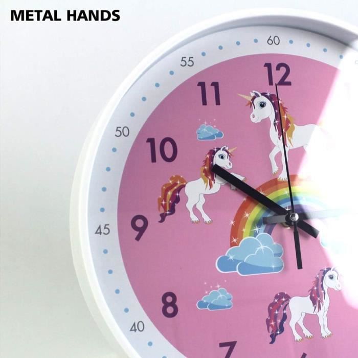 Uzumaki Horloge Murale 3D Kakashi Anime - Silencieuse Pour Chambre Enfant - Décoration Run Naruto 10 Pouces