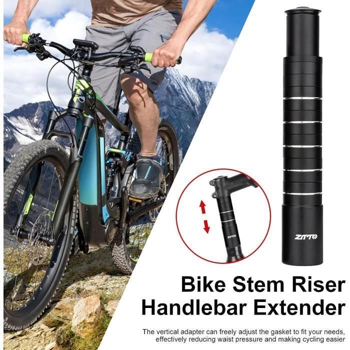 Rallonge De Guidon De Velo Adaptateur De Potence De Guidon Vtt Extension De Guidon De Velo Pour Vtt Velo De Route Vtt H2620 Cdiscount Sport