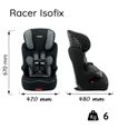 Siège auto isofix RACER groupe 1/2/3 (9-36kg) avec assise inclinable - protection latérale - fabriqué en France - Nania London-3