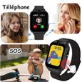 PTHTECHUS Enfants Téléphone Montres intelligentes SOS Vidéo MP3 Double Caméra Jeu Podeter Calculatrice Ecran tactile-3