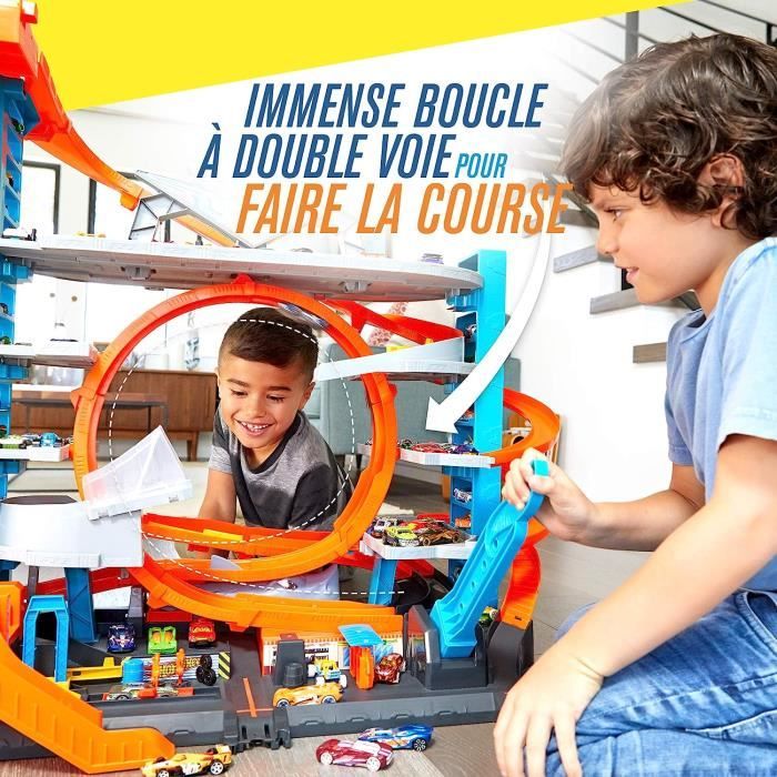 Hot Wheels Tour de circuit de piste jouet Action