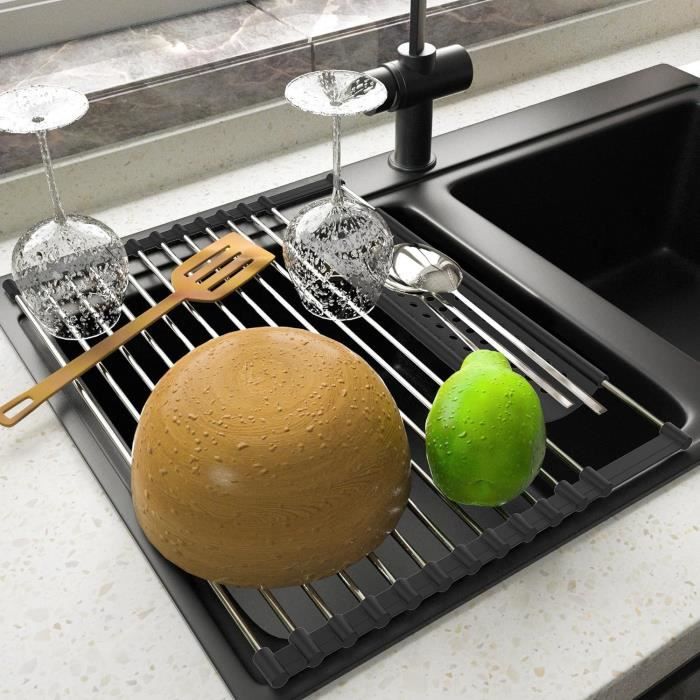 Cuillère à Mousse Et Égouttoir En Acier Inoxydable LokoBatii - Ustensile De Cuisine Pratique