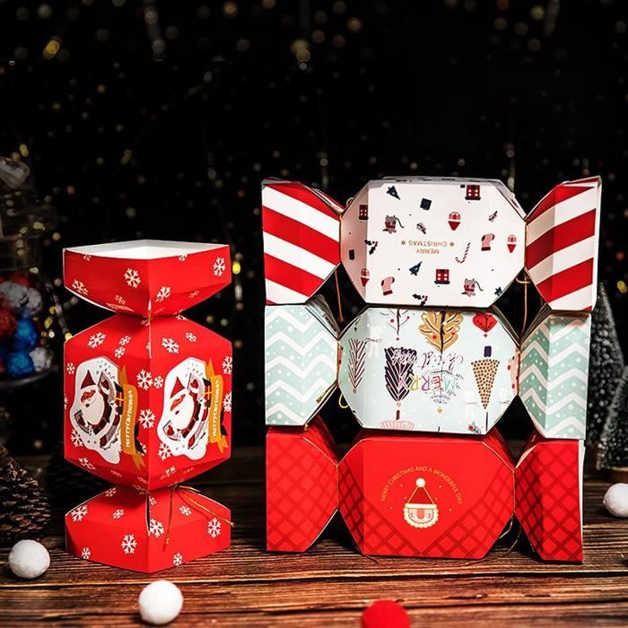 Boîtes À Bonbons De Noël À Offrir En Cadeau Coffrets Cadeaux Maison De Noë  Coffret Cadeau De Noël Avec Poignée Et Nœud Pour C[H3001] - Cdiscount  Beaux-Arts et Loisirs créatifs