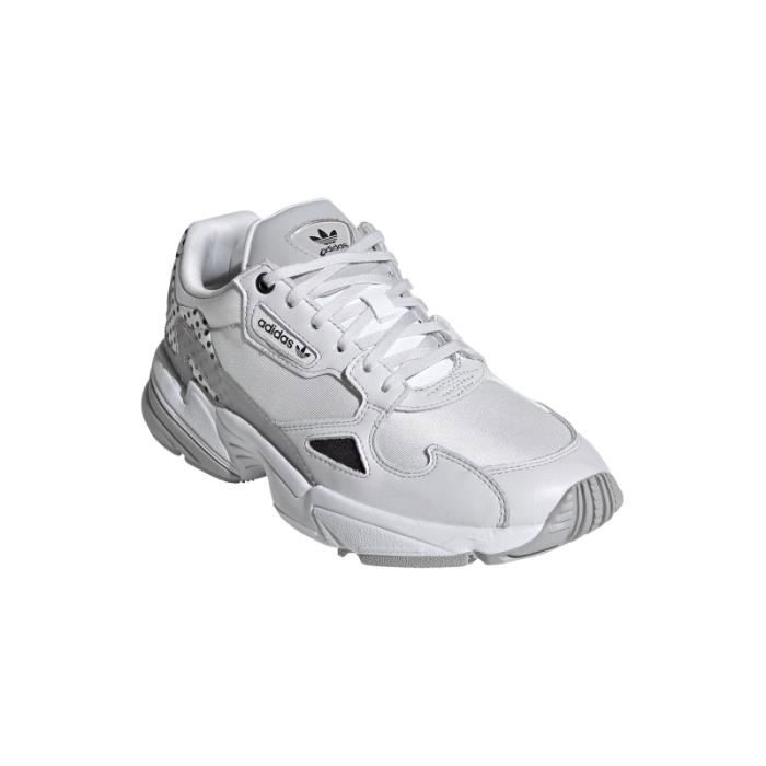 Baskets Adidas Falcon BLANC 37 Blanc Cdiscount Chaussures
