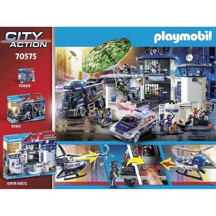 PLAYMOBIL - City Action 71040 Sauveteur en mer et quad - Blanc - Enfant -  Mixte - A partir de 4 ans blanc - Playmobil
