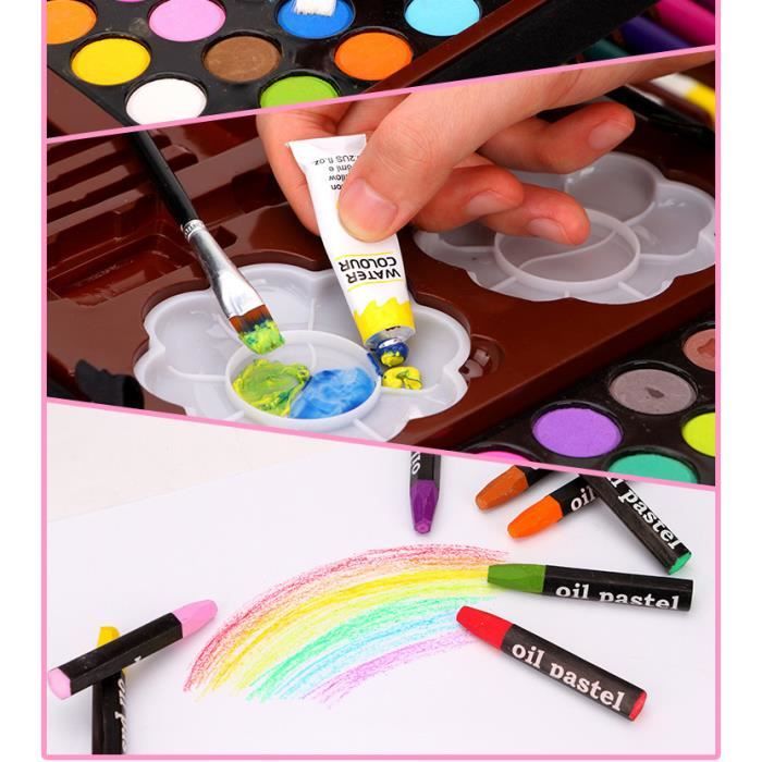 UPDOKIT Kit de peinture en forme de coquillages pour enfants à partir de 4, 5, 6, 7, 8, 9, 10, 11, 12 ans, filles, garçons, accessoires de carillon éolien