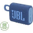 Enceinte portable étanche JBL GO 3 Eco Bleu-4