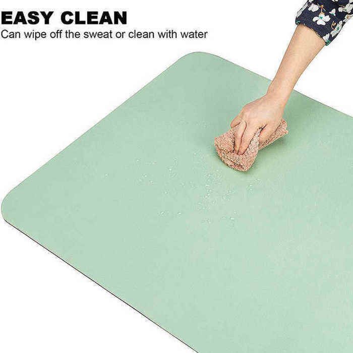 Tapis De Yoga Tylmex Sport – TPE écologique, 183x61 Cm, épais 0,6 Cm, Antidérapant, Rose Avec Sangle