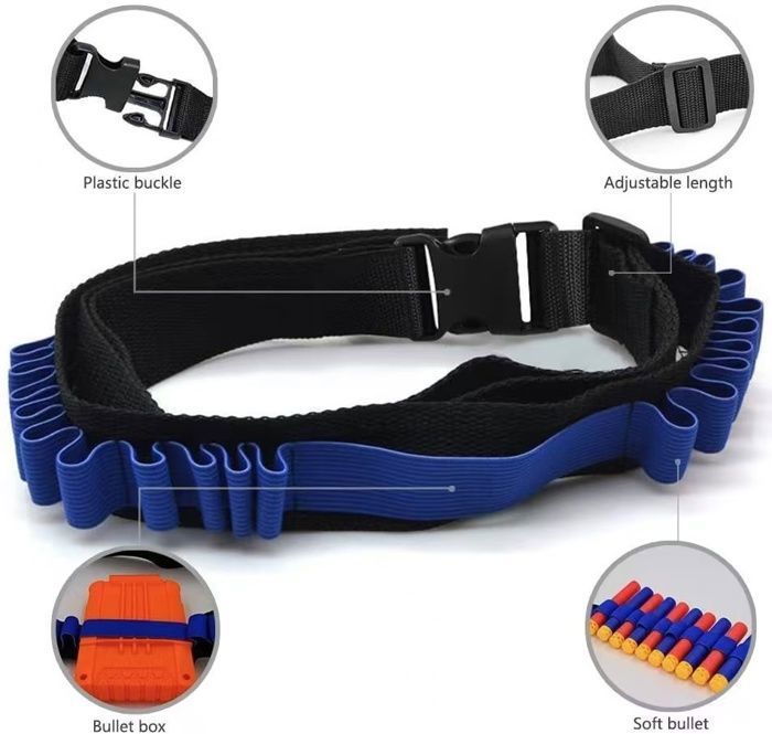 2windeal® Sac de rangement pistolets +clips de recharge, fléchettes ...
