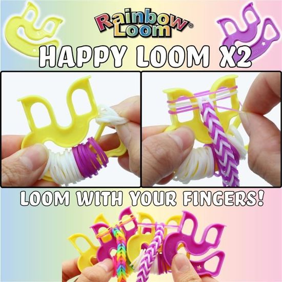 Rainbow Loom Combo Set - Fabrication de bracelets - Loisir Créatif Rainbow Loom Combo Set - Fabrication de bracelets - Loisir Créatif